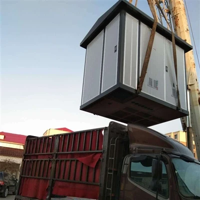 La sous-station de kiosque 630KVA 11KV est expédiée à notre client